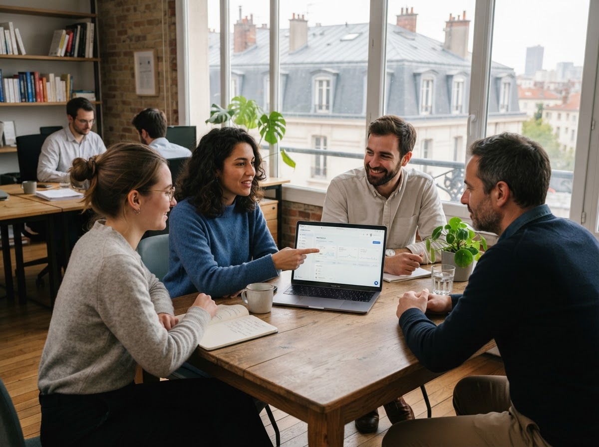 Belle Investie — équipe travaillant sur l'analyse de données financières
